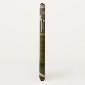 Ster op Burlap stijl Case-Mate iPhone Case (Achterkant / rechts)