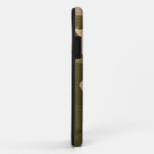 Ster op Burlap stijl Case-Mate iPhone Case (Achterkant/rechts)