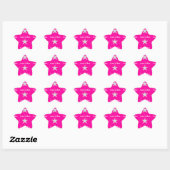ster op ster sticker (Vel)