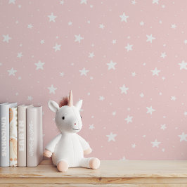 Ster Patroon Droomachtig Boho Meisjes Kamer Licht  Behang