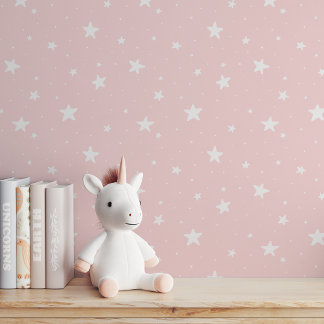 Ster Patroon Droomachtig Boho Meisjes Kamer Licht Behang