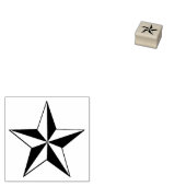 ster 	rubberstempel (Gestempeld)