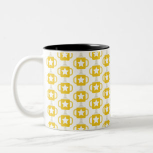 ster sippy cup tweekleurige koffiemok