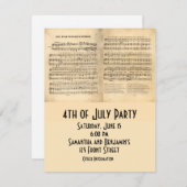  Ster Spangled Banner Song Sheet Lyrics (Voorkant / Achterkant)