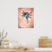 Ster Stapster Fee Fantasie Kunst Poster (Keuken)