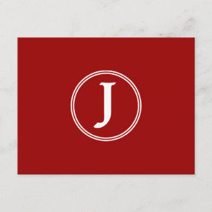Ster Star Bar Mitzvah Monogram RSVP-kaart RSVP Kaartje