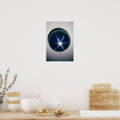 Ster van Azië Poster (Keuken)