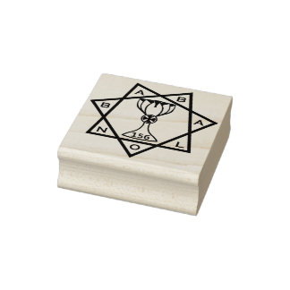 Ster van Babalon Logo Stamper Rubberstempel