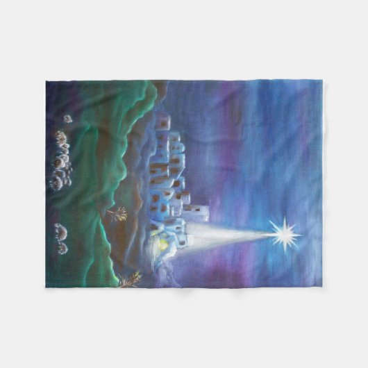 Ster van Bethlehem Blanket Fleece Deken (Voorkant (Horizontaal))