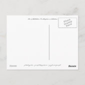 Ster van Bethlehem Briefkaart (Achterkant)