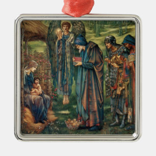 Ster van Bethlehem (door Edward Burne-Jones) Keram Metalen Ornament
