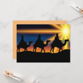 Ster van Bethlehem, Geboorte van Christus, Kaart (Voorkant / Achterkant in situ)