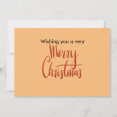 Ster van Bethlehem, Geboorte van Christus, Kaart (Achterkant)