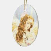 Ster van Bethlehem Kerstornament Keramisch Ornament (Links)
