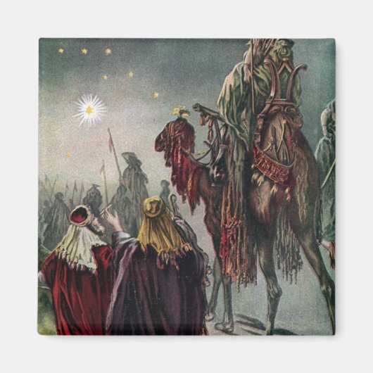 Ster van Bethlehem Magnet Magneet (Voorkant)