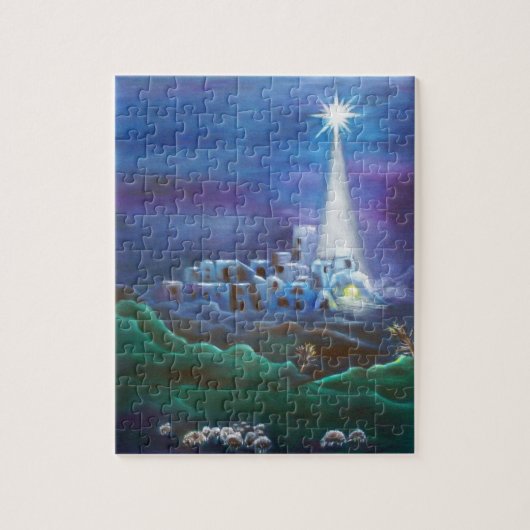 Ster van Bethlehem Puzzle Legpuzzel (Verticaal)