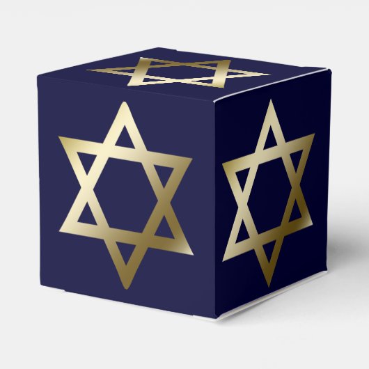 Ster van David Bedankdoosjes (Achterkant)