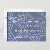 Ster van David Briefkaart (Voorkant / Achterkant)