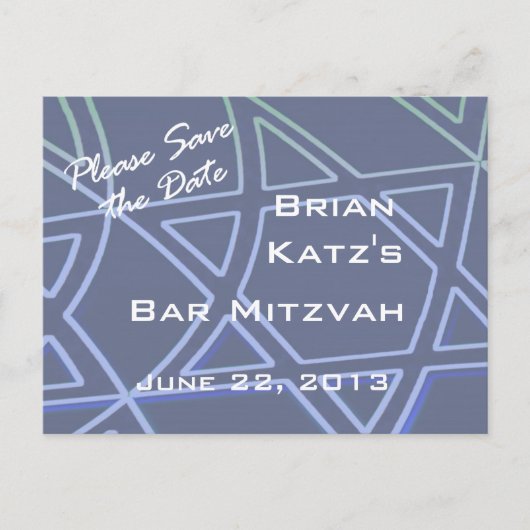 Ster van David Briefkaart (Voorkant)