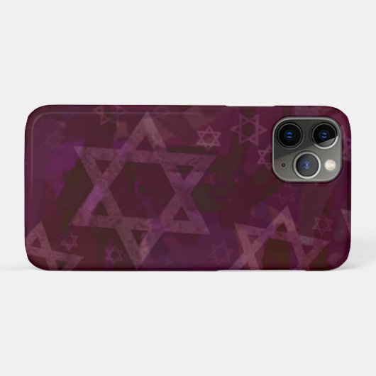 Ster van David Case-Mate iPhone Case (Achterkant (horizontaal))