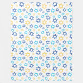 Ster van David Fleece Blanket Deken (Voorkant)