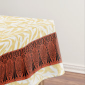 Ster van David Flower Border Tafelkleed (Voorbeeld)