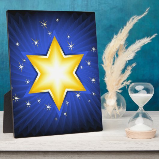 Ster van David Fotoplaat (Zijkant)