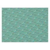 Ster van David Golden Turquoise Tafelkleed (Voorkant (Horizontaal))