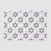 Ster van David Gray White | Tissuepapier (Voorkant)