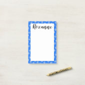 Ster van David Hanukkah CUSTOMIZE IT-Notitieblok Post-it® Notes (Op bureau)