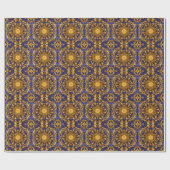 Ster van David - Hanukkah - Gift Wrapping paper Cadeaupapier (Vlak)