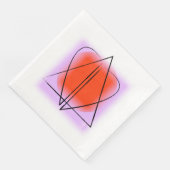 Ster van David/Heart Servet (Hoek)