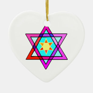 ster van David Keramisch Ornament