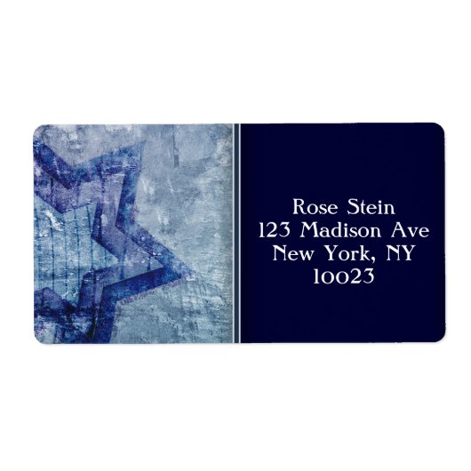 Ster van David labels (Voorkant)