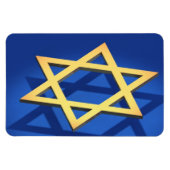Ster van David Magnet Magneet (Horizontaal)