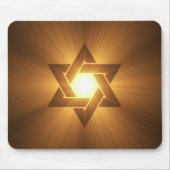 Ster van David Mousepad Muismat (Voorkant)