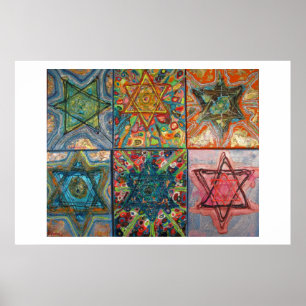 Ster van David Multiples Poster