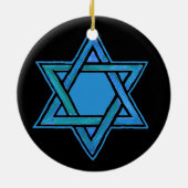 Ster van David Ornament (Achterkant)