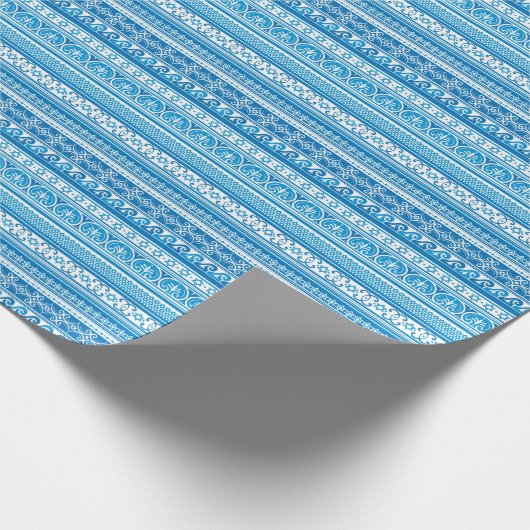 Ster van David Pattern Cadeaupapier (Hoek)