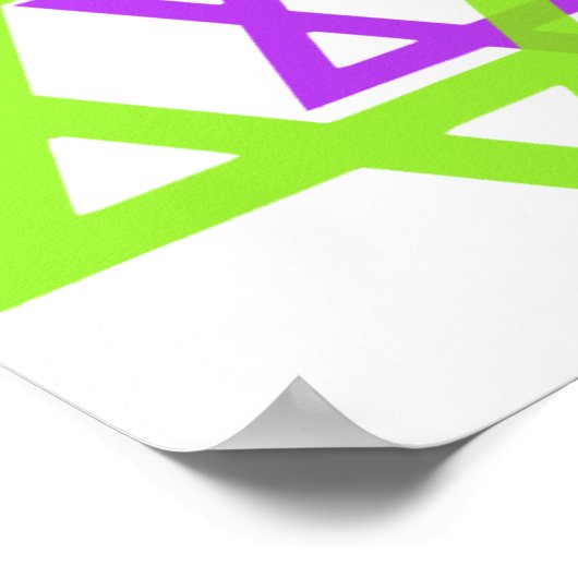 Ster van David poster (Hoek)