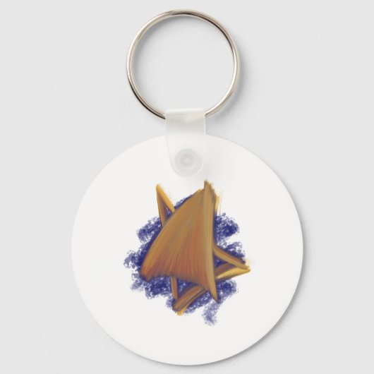 Ster van David Sleutelhanger (Voorkant)