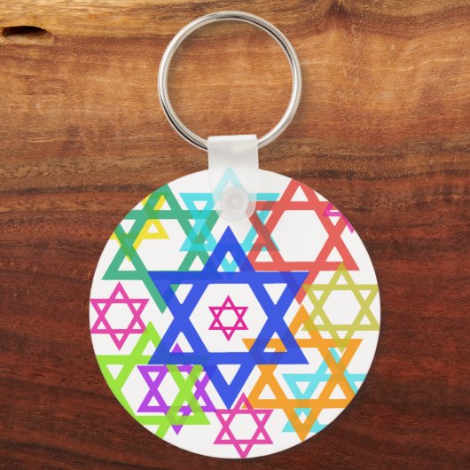 Ster van David Sleutelhanger (Voorkant)