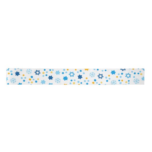 Ster van David Snowflakes Lint (Voorkant)