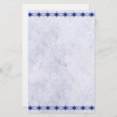 Ster van David Stationery Briefpapier (Voorkant / Achterkant)