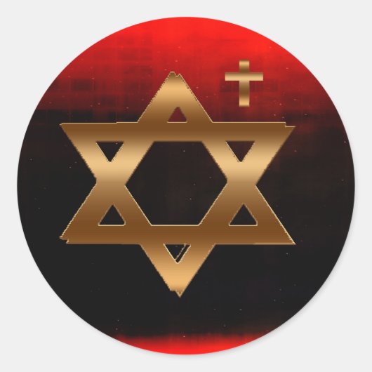 Ster van David Stickers (Voorkant)