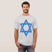 Ster van David T-shirt (Voorkant volledig)