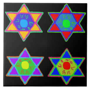 Ster van David Tegeltje