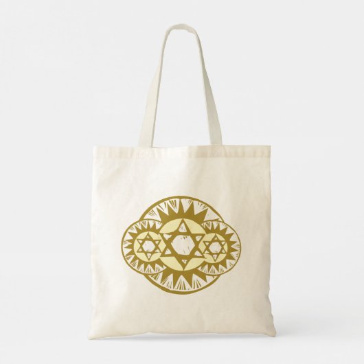ster van David Tote Bag (Achterkant)