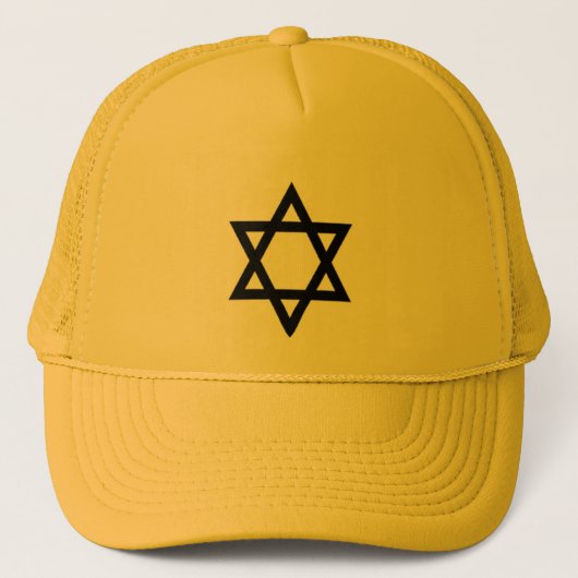 Ster van David Trucker Pet (Voorkant)