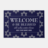 Ster van David WELCOME Deurmat (Voorkant)